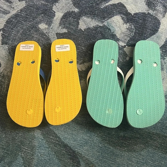 Havaianas 2 pair of Fortnite edition flip-flops.  7-8/6-7m/39-40 NWOT - Picture 8 of 10